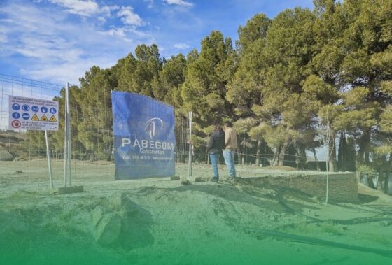 Inicio de las obras del nuevo polideportivo en Zújar